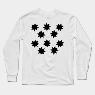 star pattern Long Sleeve T-Shirt